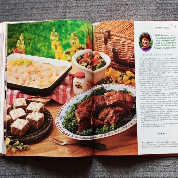 1998 Taste Of Home Hardcover Cookbook Of Annual Recipes, Holiday Kitchen Vintage - Picture 14 of 16